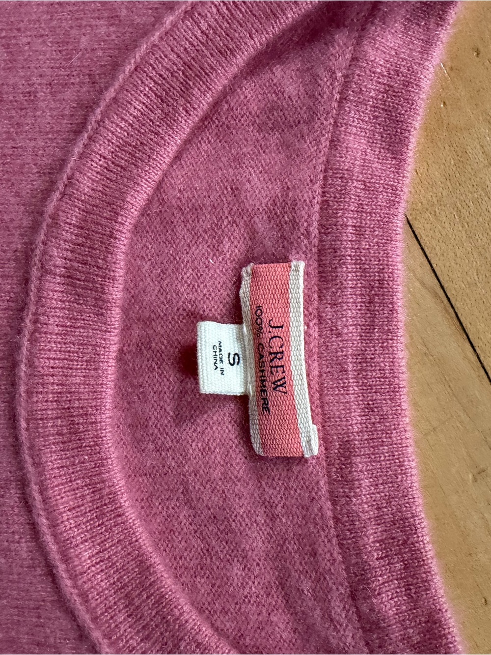 J. Crew Women's Scoopneck Sweater in Dusty Pink